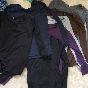 Basic long sleeve tees bundle